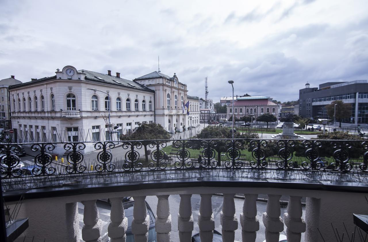 Hotel Balkan Centar Bijeljina Bagian luar foto